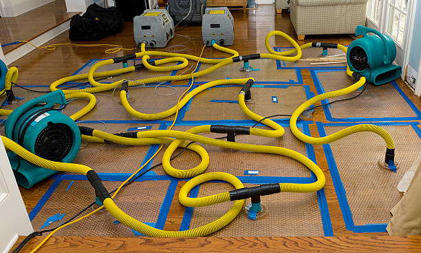 Professional Crawl Space Water Removal technician working in Ephraim, UT